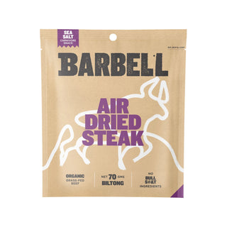 BARBELL AIR DRIED STEAK 70GRAM - SEA SALT