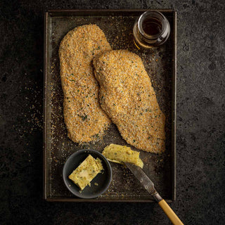 CRUMBED CHICKEN SCHNITZEL