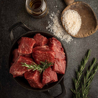 CERTIFIED ORGANIC  CHUCK   STEAK DICED