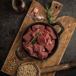 LAMB LEG- DICED