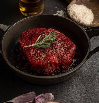 RED WINE AND GARLIC STEAK