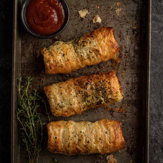 GOURMET BEEF SAUSAGE ROLLS