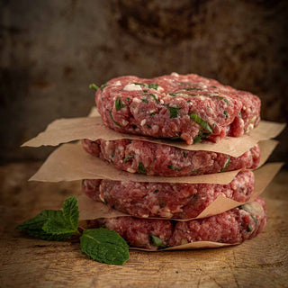 TURKISH FETA LAMB BURGERS